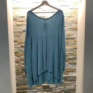 Sejour Blue Tourmaline Top (PLUS SIZE)